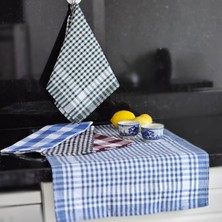 Cozyy Life Mutfak Kurulama Bezi 5 Li | Pöti Kareli Bulaşık Kurulama Bezi | Servis Peçetesi | Beslenme Örtüsü