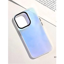 Bluetech iphone 14 Pro Uyumlu Hologram Renk Değiştiren Darbe Emici Kılıf