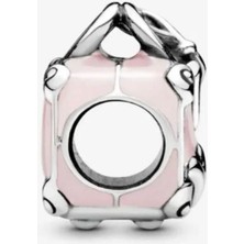 Hector Co Jewellery Pembe Valiz Charm