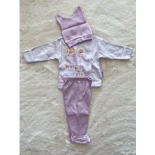 Nurcan Bebe Tight Friend Üçlü Zıbın Takımı