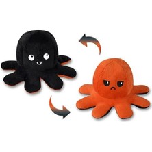 Trust Store Mood Değiştiren Ahtapot Yastık Çift Yüzlü Ahtapot Peluş 20 cm - Uyku ve Oyun Arkadaşı Peluş Oyuncak
