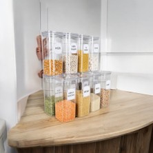 Tabularosa Home Saklama Kabı 1. 7 Etiketli Akrilik