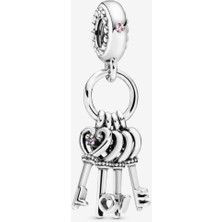 Hector Co Jewellery Aşkın Anahtarları Sallantılı Charm