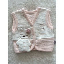 Nurcan Bebe Little Sweet Bear Kapitone Yelek