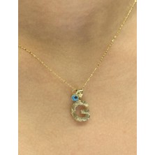 HAKAN GÜLER KUYUMCULUK  Altın G Harfli Aynalı Zincir