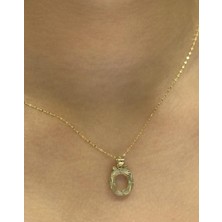 HAKAN GÜLER KUYUMCULUK  14 Ayar Altın Ö Harfli Aynalı Zincir