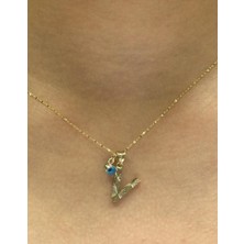 HAKAN GÜLER KUYUMCULUK  Altın V Harfli Aynalı Zincir