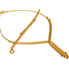 HAKAN GÜLER KUYUMCULUK 14 Ayar Altın Italyan Kazze Set