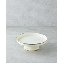 English Home Nost Emaye Kek Standı 28 cm Krem