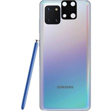 İ She Samsung Galaxy Note 10 Lite Uyumlu Kamerayı Tam Kaplayan 3D Kamera Koruyucu Cam