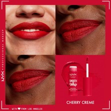 Nyx Professional Makeup Smooth Whip Kremsi Likit Mat Ruj - Cherry Creme