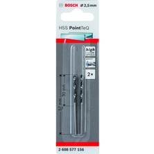 Bosch Hss Pointteq Metal Matkap Ucu 2,5 mm 2'Lİ