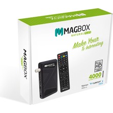 Magbox Natural Plus Full Hd + USB Mini Hd Uydu Alıcısı Tkgsli + Youtubelu (4738)