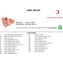 Go İthalat Büyük Boy Ilk Yardım Seti First Aid Kit (4738)