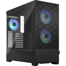 Fractal Design Pop Air Rgb Siyah Temperli Cam Oyuncu Bilgisayar Kasası (FD-C-POR1A-06)