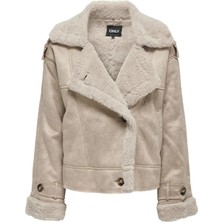 Only 15293012 Onlylva Faux Suede Bonded Jacket cc Otw Kadın Içi Kürklü Mont