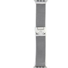 NSM Tech Watch 10 46MM Krd-25 Metal Hasır Kordon-Gümüş