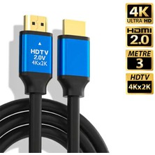 Gold Step 4K Ultra Hd 2.0V Alüminyum Başlık Altın Uçlu Hdmi Kablo