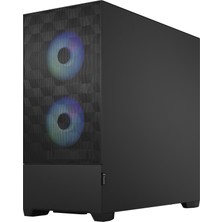 Fractal Design Pop Air Rgb Siyah Temperli Cam Oyuncu Bilgisayar Kasası (FD-C-POR1A-06)