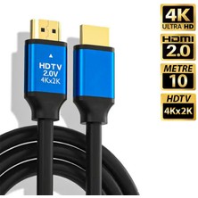 Gold Step 4K Ultra Hd 2.0V Alüminyum Başlık Altın Uçlu Hdmi Kablo