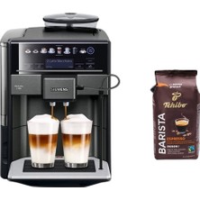 Sıemens Eq6 Plus S700 Tam Otomatik Espresso Makinesi Aynı Anda 2 Fincan Kahve + Kahve Çekirdeği