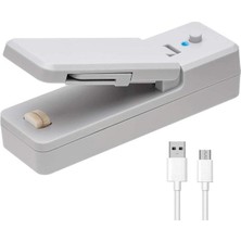 Yadong Shop B Gri-Usb Şarj Edilebilir Stil Şarj Edilebilir Bıçaklı USB Şarj Edilebilir Poşet Mühürleyici Isı Mühürleyici Gıda Saklama Için Taşınabilir Mühürleyici (Yurt Dışından)