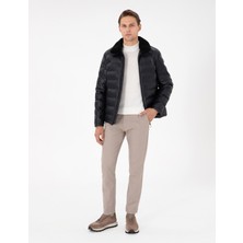 Pierre Cardin Erkek Bej Slim Fit Kanvas Pantolon 50295952-Vr011