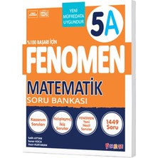 Fenomen Yayıncılık 5 Matematık A - B Soru Bankası - Matematik Fasikül Set 3 Kitap