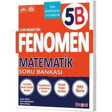 Fenomen Yayıncılık 5 Matematık A - B Soru Bankası - Matematik Fasikül Set 3 Kitap