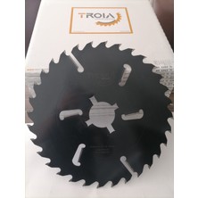 Troia (Black Serisi)  Ahşap Çoklu Dilme Daire Testere Bıçakları 400 X4.0 X70 Z-32+6