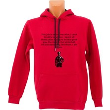 Alts Polis Baskılı Sweatshirt