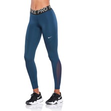 Nike Pro Tigh Fit Full Length Leggings Toparlayıcı Tam Boy Tayt Lacivert