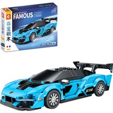 Sembo Block Famous Cars Senna 237 Parça Yapı Blokları LEGO ile Uyumlu (714006)