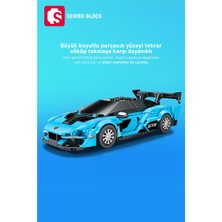 Sembo Block Famous Cars Senna 237 Parça Yapı Blokları LEGO ile Uyumlu (714006)