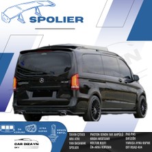 Car Dizayn Mercedes Vito Siyah Boyalı Spoiler 2015-2016-2017-2018-2019-2020-2021-2022-2023 Model