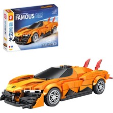 Sembo Block Famous Cars Apollo Evo 289 Parça Yapı Blokları LEGO ile Uyumlu (714004)