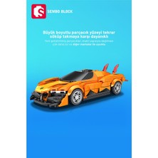 Sembo Block Famous Cars Apollo Evo 289 Parça Yapı Blokları LEGO ile Uyumlu (714004)