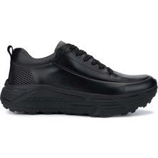 Tamer Tanca Erkek  Deri Siyah Antik Sneakers & Spor Ayakkabı 381 20378 Erk Ayk SK24-25 Sıyah Antık