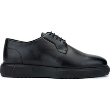 Tamer Tanca Erkek  Deri Siyah Deri Casual Ayakkabı 183 27508 Erk Ayk SK24-25 Sıyah Dr