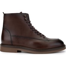 Tamer Tanca Erkek  Deri Kahverengi Casual Bot 183 27468 Erk Bot SK24-25 Kahve Dr