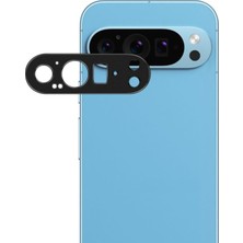 Microcase Google Pixel 9 Pro Xl Uyumlu Kamera Lens Koruma Halkası - Kapalı Tasarım -Siyah AL3401