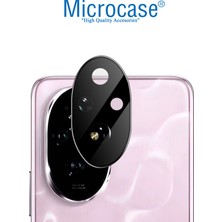 Microcase Honor 200 Uyumlu Kamera Lens Koruma Halkası - Kapalı Tasarım -Siyah AL3401