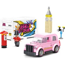 Sembo Block Famous Cars Londra Big Ben 298 Parça Yapı Blokları LEGO ile Uyumlu (714513)