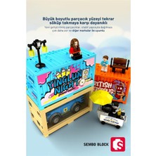 Sembo Block Famous Cars Londra Big Ben 298 Parça Yapı Blokları LEGO ile Uyumlu (714513)