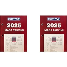 Gıpta 2025 365-GTB 10X13 Masa Takvimi Blok Ajnd 2 Adet