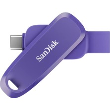 Sandisk Phone Drive 256GB Android Uyumlu USB 3.2 Gen 1 Flash Bellek Purple Opulence - SDDDC6-256G-G46PO