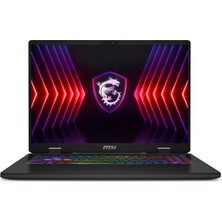 MSI SWORD 16 HX B14VFKG-875XTR Intel Core i9 14900HX 32GB 1TB SSD RTX4060 Freedos 16" FHD+ 144Hz Taşınabilir Bilgisayar