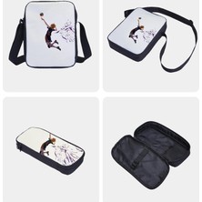 Overseas Treasures Haikhoo Anime Karikatür Sırt Çantası 3 Parça Set (Yurt Dışından)