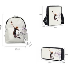 Overseas Treasures Haikhoo Anime Karikatür Sırt Çantası 3 Parça Set (Yurt Dışından)