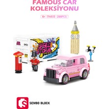 Sembo Block Famous Cars Londra Big Ben 298 Parça Yapı Blokları LEGO ile Uyumlu (714513)